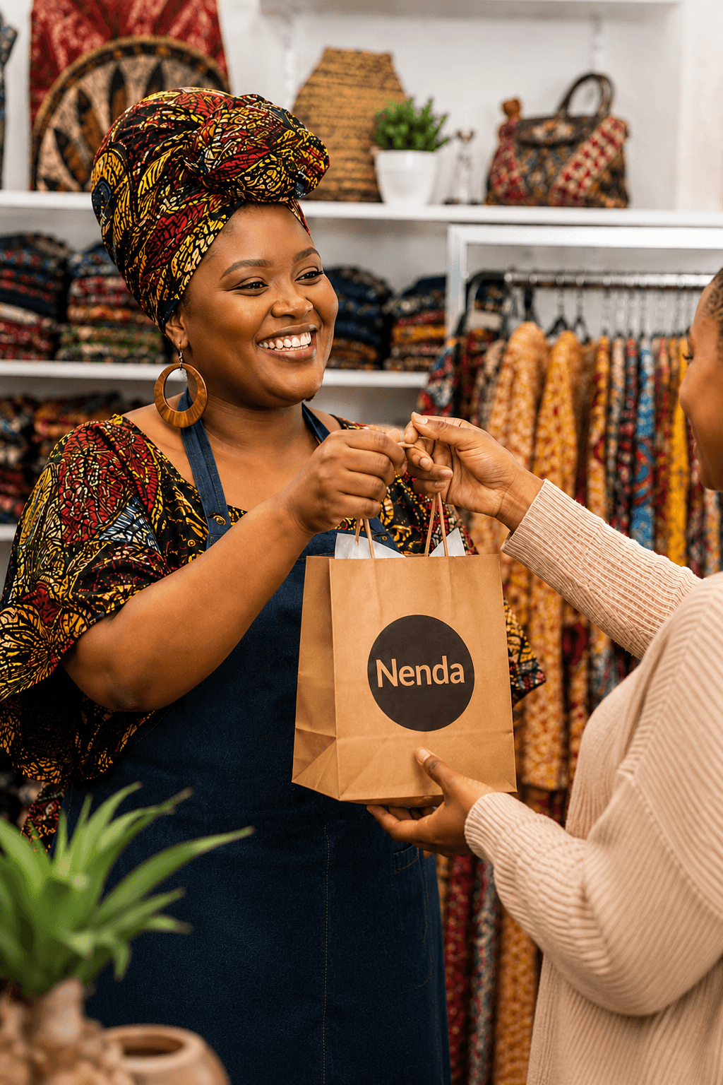 A South African business owner